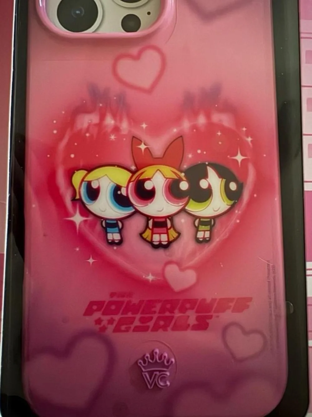 Pink power puff girls velvet caviar iPhone 16 pro max case